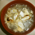 白いぐれーぷ's cooksnap of when they made Ｗ長ねぎのかき玉汁.