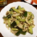 狛姫号's cooksnap of when they made 簡単に一品追加♡きゅうりの中華風炒め.