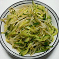 pucyipan's cooksnap of when they made 簡単☆胡瓜ともやしのめんつゆ胡麻和え.