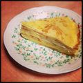 tyoncho's cooksnap of when they made ミルクレープ.