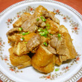 Jock's cooksnap of when they made ご飯がススム♪豚肉と厚揚げの味噌炒め.