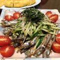笛吹きみほっち's cooksnap of when they made ポン酢で簡単♪ししゃもの香味野菜のっけ.