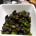 りりもこもこ's cooksnap of when they made なすとピーマンのしょうが焼き.
