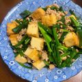 あやママ99's cooksnap of when they made 簡単＊旨い＊厚揚げとニラと挽肉の中華炒め.