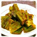 honeysegon's cooksnap of when they made 簡単!☆オクラのガーリック醤油☆炒め♪.