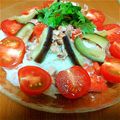 なるなる☆ミ's cooksnap of when they made トマトとサバ水煮缶の冷製パスタ.