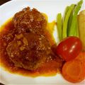 みゆき2443's cooksnap of when they made ふっくらジューシー☆ハンバーグ.