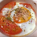 ゆもじゃこ's cooksnap of when they made 簡単おいしい☆トマトとたまごのココット.