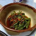 レイナーチ's cooksnap of when they made 5分✿インゲンと人参、黒ゴマの絶品✿金平.