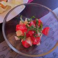 yuko0221's cooksnap of when they made 美味し〜い！取れたてトマトのカプレーゼ.