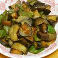 しょうげんめぐみ's cooksnap of when they made 胡麻油香る☆なすとピーマンの炒め物.