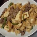 myco145's cooksnap of when they made 中国風！牛もも肉と筍と厚揚げの旨味炒め.