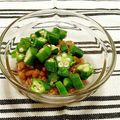 みのりっくす's cooksnap of when they made 栄養満点☆オクラ納豆.