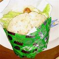 ミセスなちょーん's cooksnap of when they made 簡単！ライスバーガー♡てりやきチキン♪.