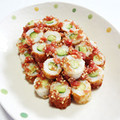うまうま・らぶ's cooksnap of when they made きゅうりinちくわ梅胡麻和え :).
