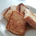 chi－chan's cooksnap of when they made 甘さ控えめ☆ハニーフレンチトースト.