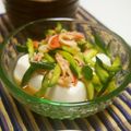 ガメコ's cooksnap of when they made きゅうりとカニカマ冷奴.