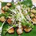 mamimunn's cooksnap of when they made 揚げナスのカルパッチョ風サラダ♪.