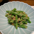ぼのつま's cooksnap of when they made 箸休めにいんげんの胡麻和え.