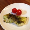 ryonpixy's cooksnap of when they made たらのバジルソース焼き.