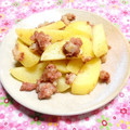 シャンプーハット's cooksnap of when they made コンビーフとじゃがいもの黒胡椒炒め.