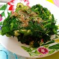 べじたりあーん's cooksnap of when they made オクラとモロヘイヤのネバネバおしたし.