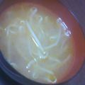 おりん★'s cooksnap of when they made 簡単ピリッと旨い！モヤシの味噌汁.