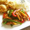 簡単手抜きママ's cooksnap of when they made なんちゃってチンジャオロース.