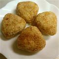 Mike929's cooksnap of when they made チーズINオカカおにぎり.