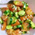 すみえぇぇぇ's cooksnap of when they made トマトときゅうりのマリネ.