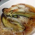 マヨミ's cooksnap of when they made ぶっかけ素麺☆茄子の揚げ浸し乗せ.