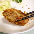 ちぴmnt's cooksnap of when they made 夕飯リクエスト不動の１位♪メンチカツ.