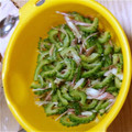 ともさぶろ's cooksnap of when they made 箸休め☆ゴーヤとみょうがの甘酢和え.