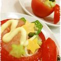 noddyちゃん's cooksnap of when they made 夏☆七夕にトマトとそうめんの冷たいサラダ.