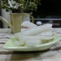 ぽっぽぺぺ's cooksnap of when they made 大根の梅昆布茶漬け.