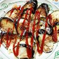 tamama1102's cooksnap of when they made ナス に チーズ を挟んで焼いただけ♪.