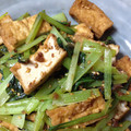 エソラ365's cooksnap of when they made 小松菜と厚揚げの炒め合え.