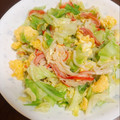 あやママ99's cooksnap of when they made ■超旨い！カニカマとキャベツのたまご炒め.