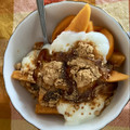 ☆yopipi's cooksnap of when they made 柿ヨーグルト☆きなこと黒蜜で♪.