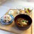 かっちゃん杉's cooksnap of when they made 舞茸（きのこ）と豆腐のお味噌汁.