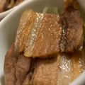 MULA's cooksnap of when they made 沖縄の三枚肉(豚バラブロック)煮付け.