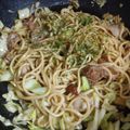 ちくわ君's cooksnap of when they made ぼっかけ入り・焼きそば(すじそば).
