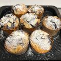 クックSZEG5K☆'s cooksnap of when they made HM使用で簡単♪チョコとバナナのマフィン.
