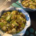 クック☆やーっ！'s cooksnap of when they made 夏が旬！味付け不要♪オクラもずく酢.