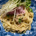 Rose_Noir's cooksnap of when they made 夫が作る❗赤大根とツナの映える和風パスタ.
