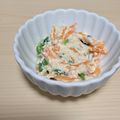 ちょこにん's cooksnap of when they made ひじきとほうれん草の白和え.