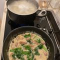 クックtakkta's cooksnap of when they made 菜の花のホワイトソースパスタ.