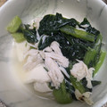 クックRRTQN8☆'s cooksnap of when they made 小松菜とささみの和えもの.