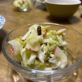 ゆいランラン's cooksnap of when they made キャベツとりんごのサラダ.