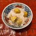 クレイプメートル's cooksnap of when they made 秋＊栗ご飯.